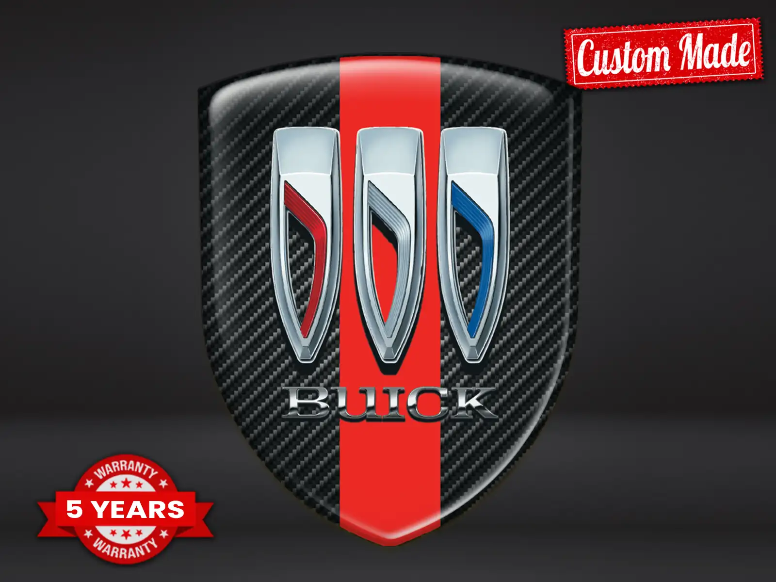 Buick Klebeaufkleber Robust Hochwertig Professionell